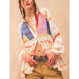 NWT Free People Smore Tunic / Ivory Combo